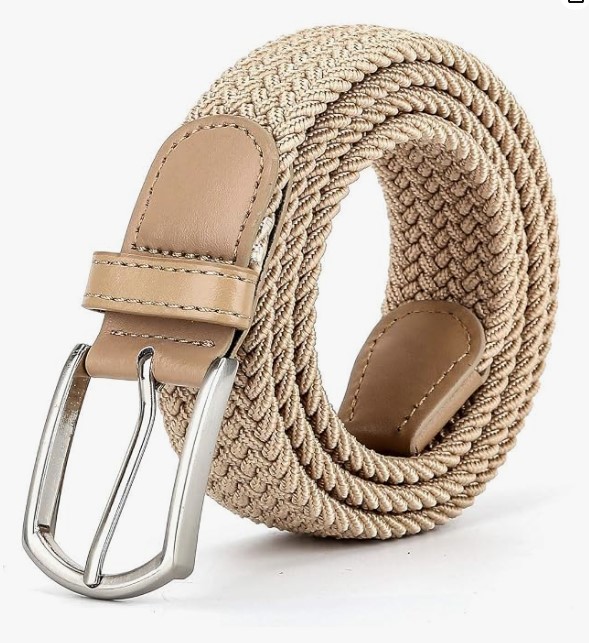 Stretchable Woven Fabric Belt